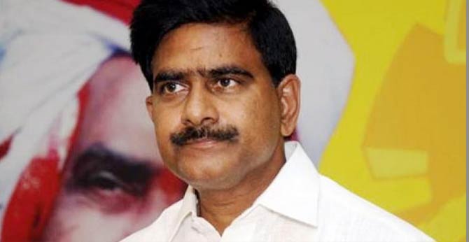 former minister Devinee Uma Arrested in Gollapudi on  Three Capital Issue