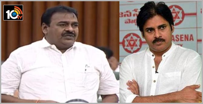 janasena mla welcomes english medium