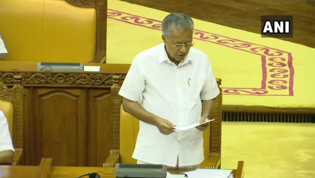 Kerala CM Pinarayi Vijayan moves resolution against CAA