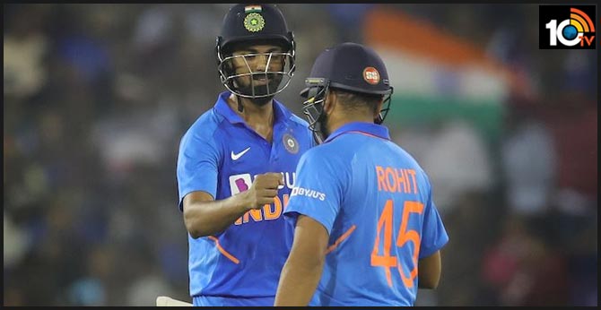 kl rahul, rohit sharma half centuries