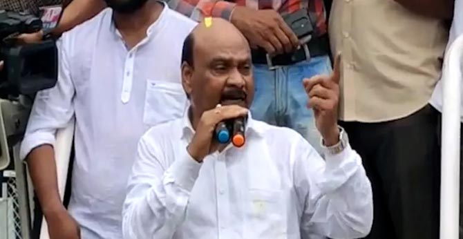 police Case against former Minister Ayyannapatrudu