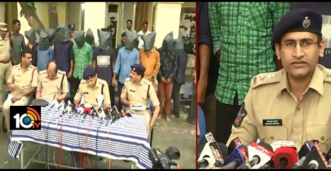 17 accused arrested in Tirupati connection with the murder of rowdy sheeter Belt Murali