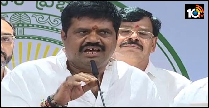AP Minister Avanti Srinivas fires over Chandrababu