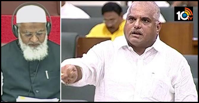 AP Minister Botsa Fire On Council chairman Sharif