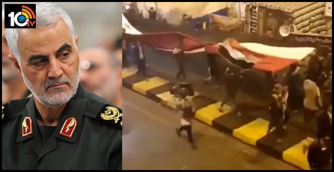 US Shares Video Of Iraqis "Dancing" After Iran Military Official Killed