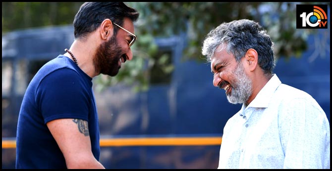 RRR షూటింగులో జాయిన అయిన అజయ్ దేవ్గన్ RRR షూటింగులో జాయిన అయిన అజయ్ దేవ్గన్