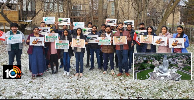 Andhra capital row: Telugu community in US, Canada holds protest in support of Amaravati farmers