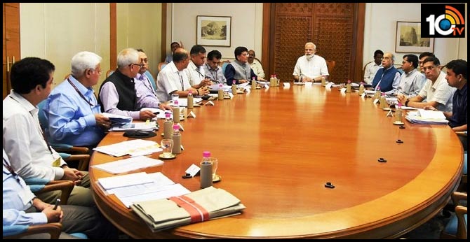 Central Cabinet Meeting in delhi