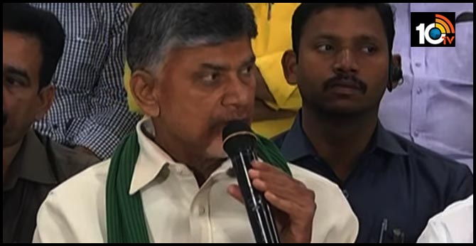 TDP president Chandrababu fires over AP CM jagan
