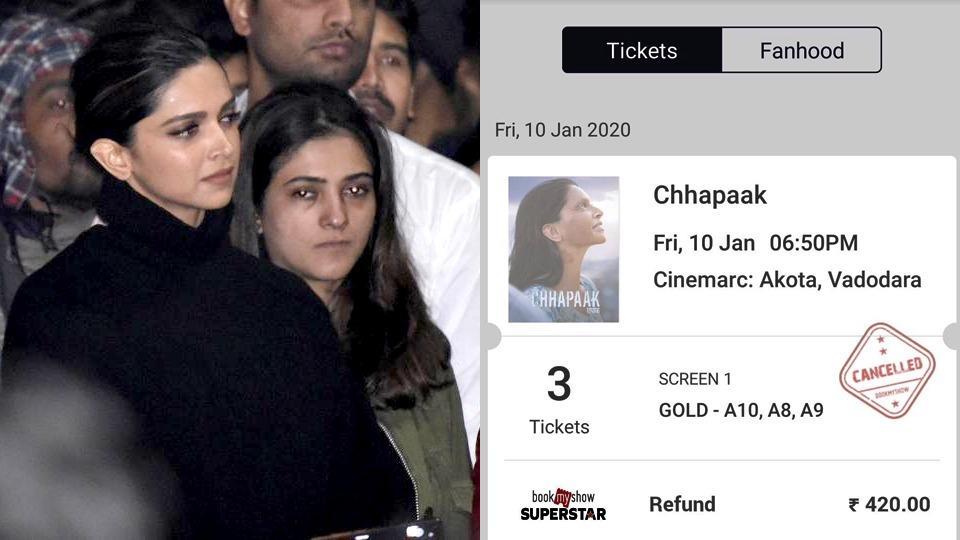 Deepika Padukone’s JNU visit: People say they’ve cancelled Chhapaak tickets