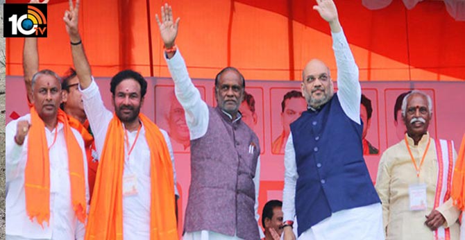Confusion over No one Telangana BJP leaders to contest in Municipolls 