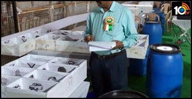 Telangana Civic Polls Counting Karimnagar Corporation