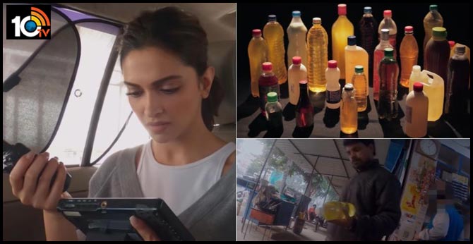 Deepika Padukone conducts sting operation to find out how easy it’s to buy acid, collects 24 bottles in a day