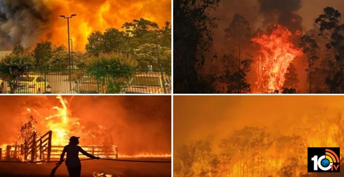 Do children's games cause anxiety in Australia bushfire ?