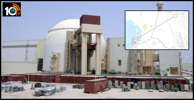 Earthquake near the Iran nuclear power station