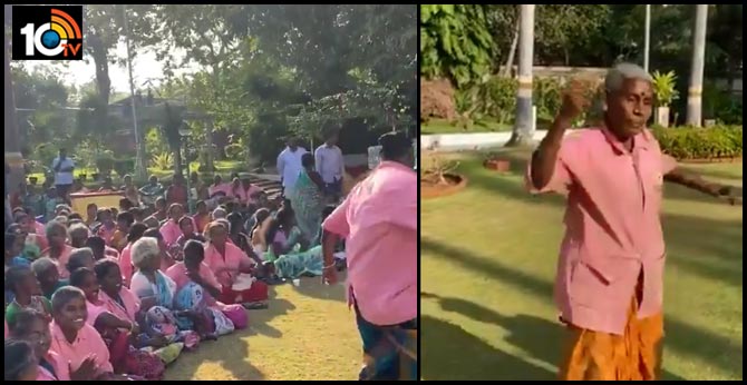 పొంగల్ వేడుకల్లో వృధ్ధ మహిళ డ్యాన్స్ కు నెటిజన్లు ఫిదా పొంగల్ వేడుకల్లో వృధ్ధ మహిళ డ్యాన్స్ కు నెటిజన్లు ఫిదా