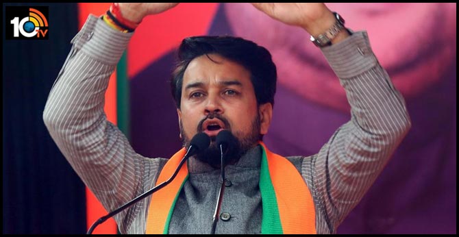 Election commision Notices issued to Union Minister Anurag Thakur