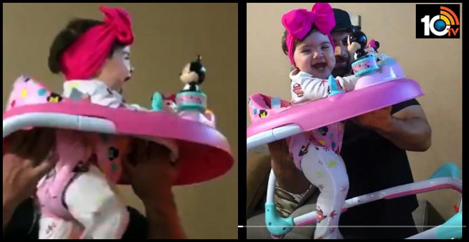 Father gives toddler a fake roller-coaster ride. Internet is in tears