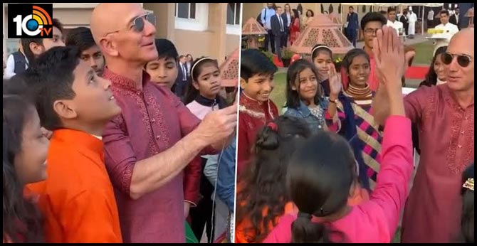 Jeff Bezos' India experience: Flying kites and $1 billion investment