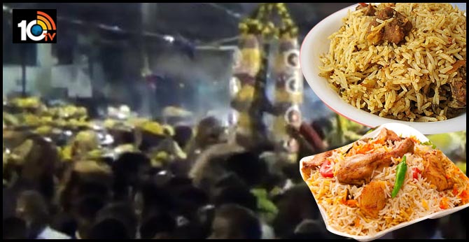 ఆ స్వామి గుడిలో చికెన్, మటన్ బిర్యానీలే ప్రసాదాలు ఆ స్వామి గుడిలో చికెన్, మటన్ బిర్యానీలే ప్రసాదాలు