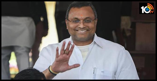 SC allows  Karti Chidambaram to Withdraw Rs.20 Cr deposited for travelling abroad