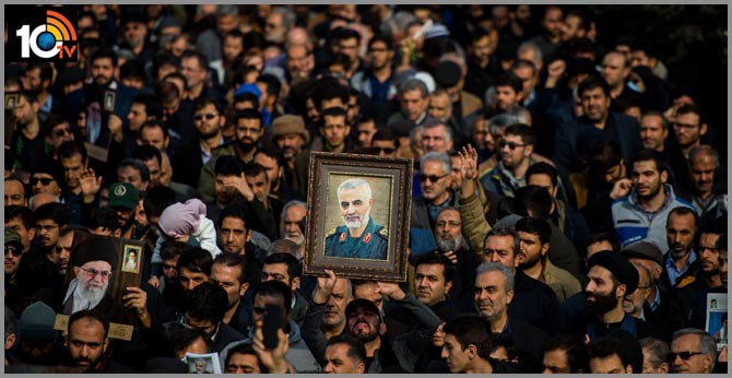 Shia groups protest Iran commander killing