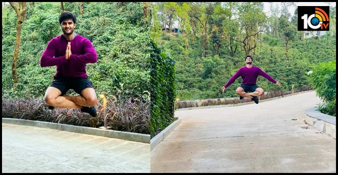 Sudheer Babu Amazing Stunt Without Any Support In Air