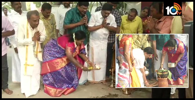చెన్నైలో పొంగల్ జరుపుకున్న తెలంగాణ గవర్నర్ చెన్నైలో పొంగల్ జరుపుకున్న తెలంగాణ గవర్నర్