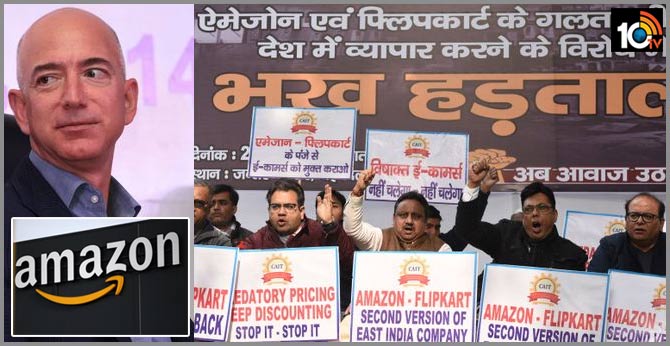 Jeff Bezos's India Visit: Trade Body Representing 70 Million Retailers Plans Widespread Protest