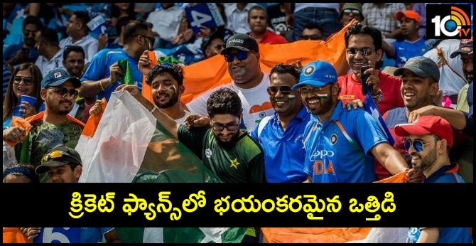 Devoted cricket fans experience 'dangerous' levels of stress