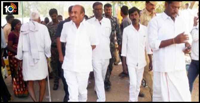 jc diwakar reddy release from police station