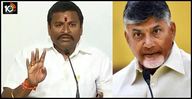 minister vellampally srinivas sensational comments against chandrababu