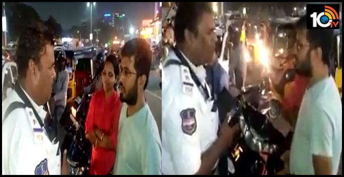 హ్యాట్సాఫ్ సార్ : హెల్మెట్ పెట్టుకోవాలని సొంత కొడుక్కి చెప్పినట్టు చెప్పిన ట్రాఫిక్ పోలీస్ హ్యాట్సాఫ్ సార్ : హెల్మెట్ పెట్టుకోవాలని సొంత కొడుక్కి చెప్పినట్టు చెప్పిన ట్రాఫిక్ పోలీస్