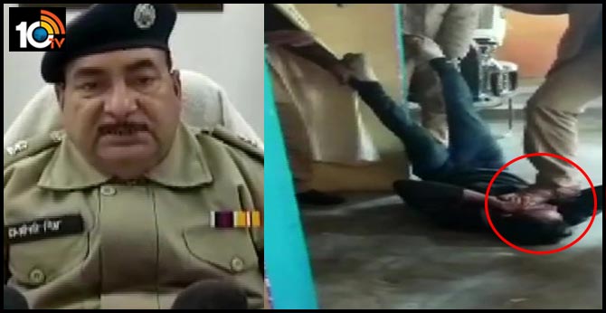 uttar pradesh cops pin suspected phone thief to ground and torture