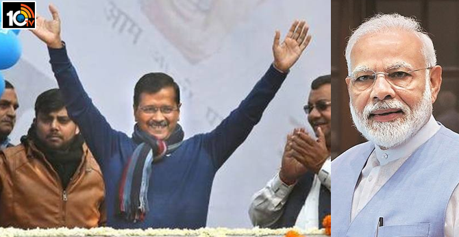 Arvind Kejriwal Invites PM Modi To His Swearing-In On Sunday