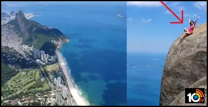 Tourist Sits On Edge Of 3,000 Fit  Mountain in Brazil for Perfect Instagram Shot, Netizens Are Not Amused