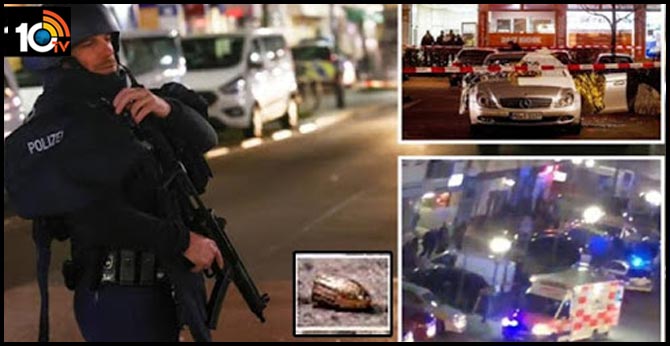 Hanau Maniac fireing..Nine people were killed in attacks in Shisha lounges in Germany