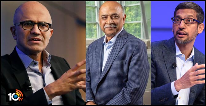Indian-origin CEOs of top tech companies
