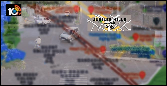 Trafic Diverted Jubilee Hills Road No 45 Due To Four Lines Roads Construction