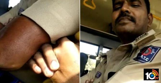 KSRTC Bus Conductor Misbehaving With Women