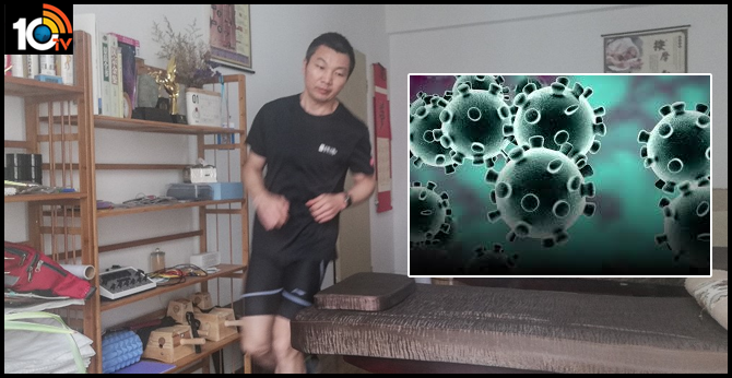 Man runs 66 km marathon in apartment as gyms closed amid coronavirus outbreak in China