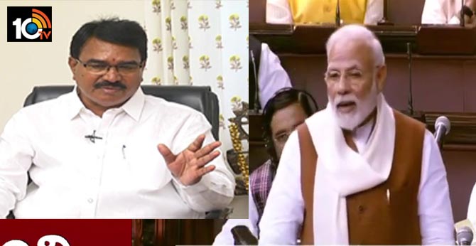 Minister Niranjan Reddy fires on PM Modi's comments