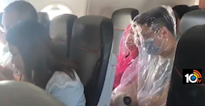 Passengers Wrap Themselves In Plastic On Flight Australia
