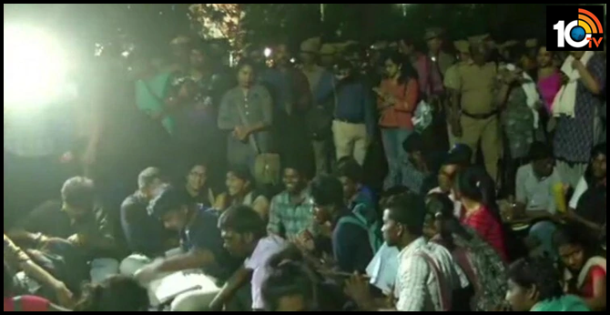 Protests against NRC in Tamil Nadu