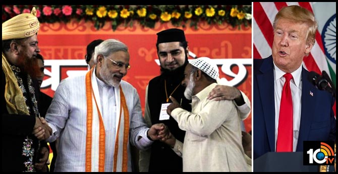 "PM Modi Wants People To Have Religious Freedom": Trump Amid CAA Protests