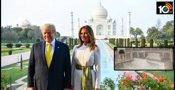Trump Didn't Visit Original Graves At Taj Because Of His Height