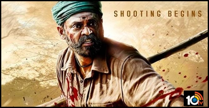 Victory Venkatesh Narappa action sequence is currently being shot in Kurumalai in Tamil Nadu