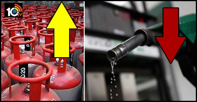 Why is LPG up when petrol is down?