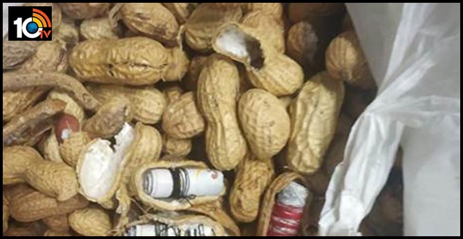 high volume of foreign currency worth approx. INR 45 lakhs concealed in peanuts,
