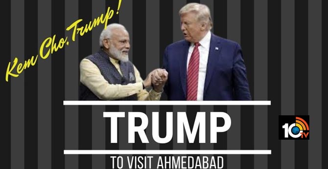 Kem Cho Trump Mega Event In Ahmedabad